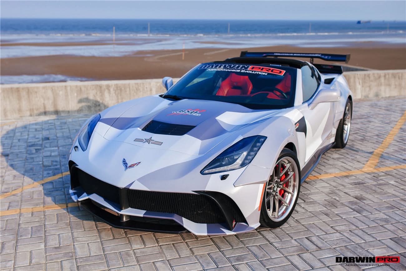 2013-2017 Corvette C7 Z51 BKSS Style Full Wide Body Kit