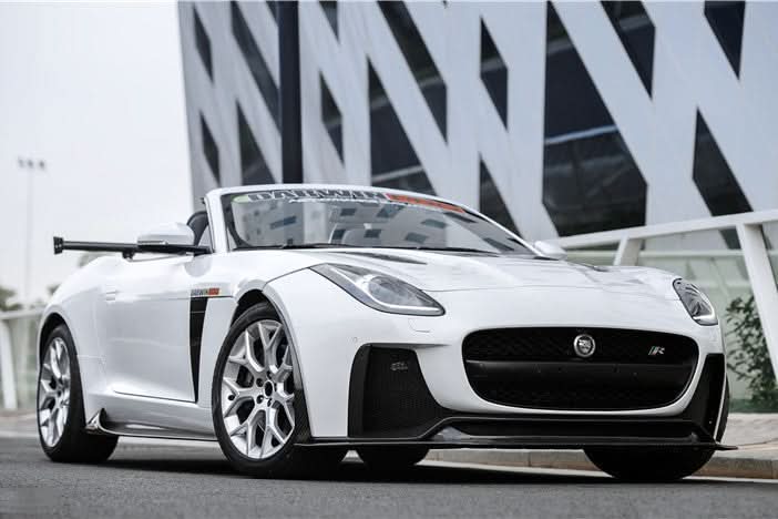 DarwinPRO 2013-2017 Jaguar F-Type Coupe & Convertible IMP Performance Partial Carbon Fiber Front Bumper with Lip
