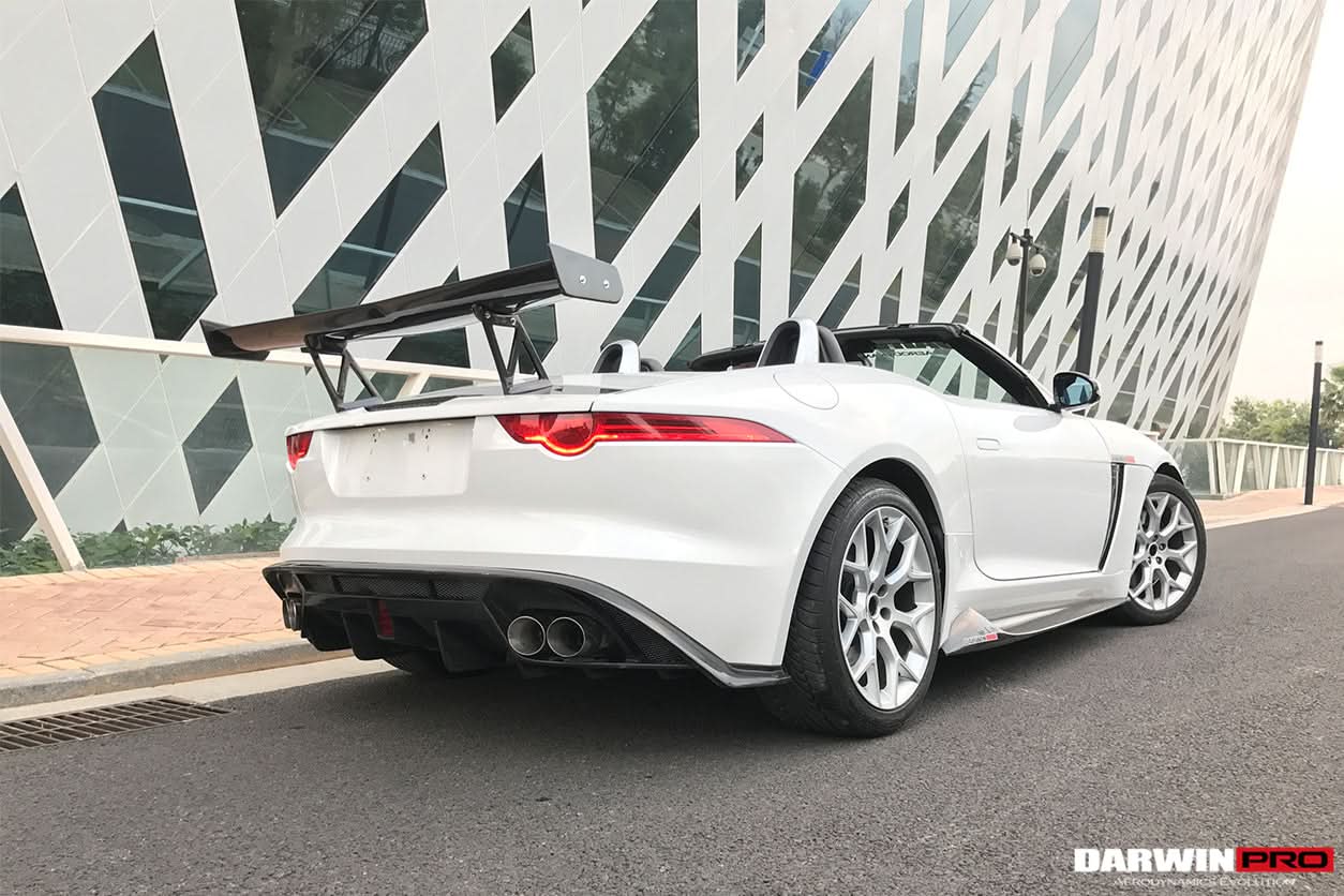DarwinPRO 2013-2017 Jaguar F-Type Convertible IMP Performance Trunk Spoiler
