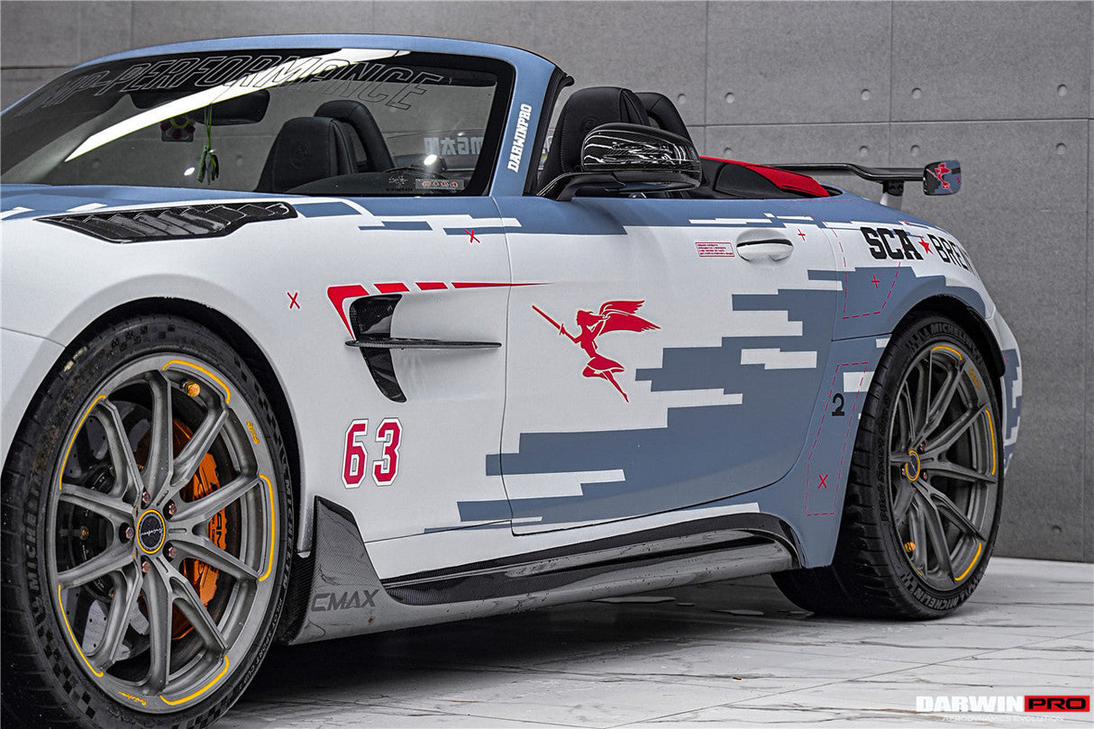 2017-2021 Mercedes Benz AMG GTC Carbon Fiber Side Skirts DarwinPRO (iMP Design)