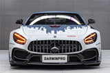 2017-2021 Mercedes Benz AMG GT GTS GTC Partial Carbon Fiber Front Bumper DarwinPRO IMP Design