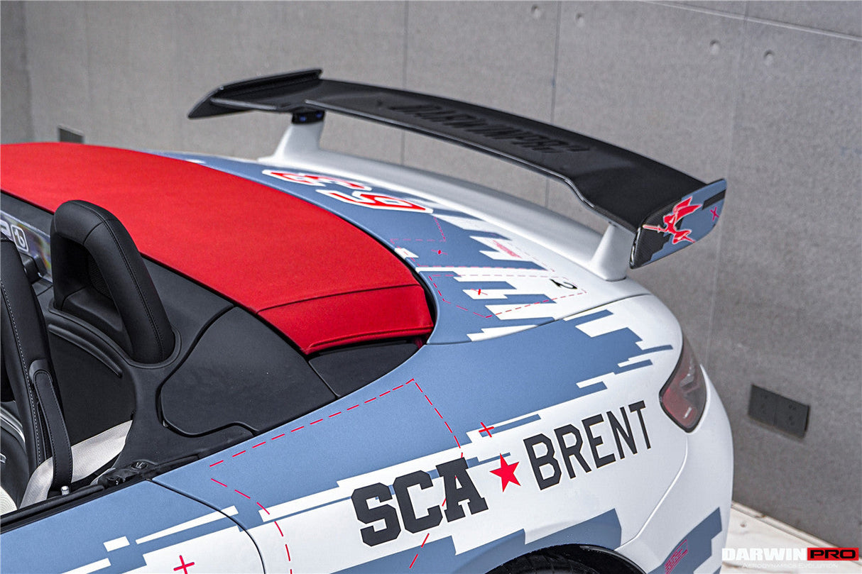 2015-2021 Mercedes Benz AMG GT GTC Roadster Only Carbon Fiber Trunk Spoiler Wing DarwinPRO (iMP Design)
