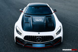 2017-2021 Mercedes Benz AMG GT GTS GTC Partial Carbon Fiber Front Bumper DarwinPRO IMP Design