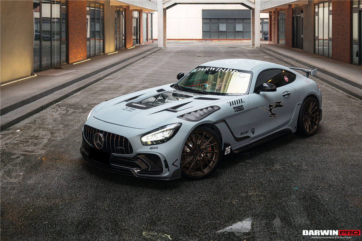 2015-2021 Mercedes Benz AMG GT | GTS | GTC Partial Carbon Fiber Front Fender DarwinPRO IMPII Design