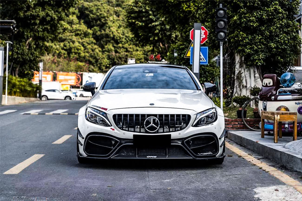 2015-2023 Mercedes Benz W205 C63 S AMG Coupe IMP Performance Partial Carbon Fiber Full Body Kit