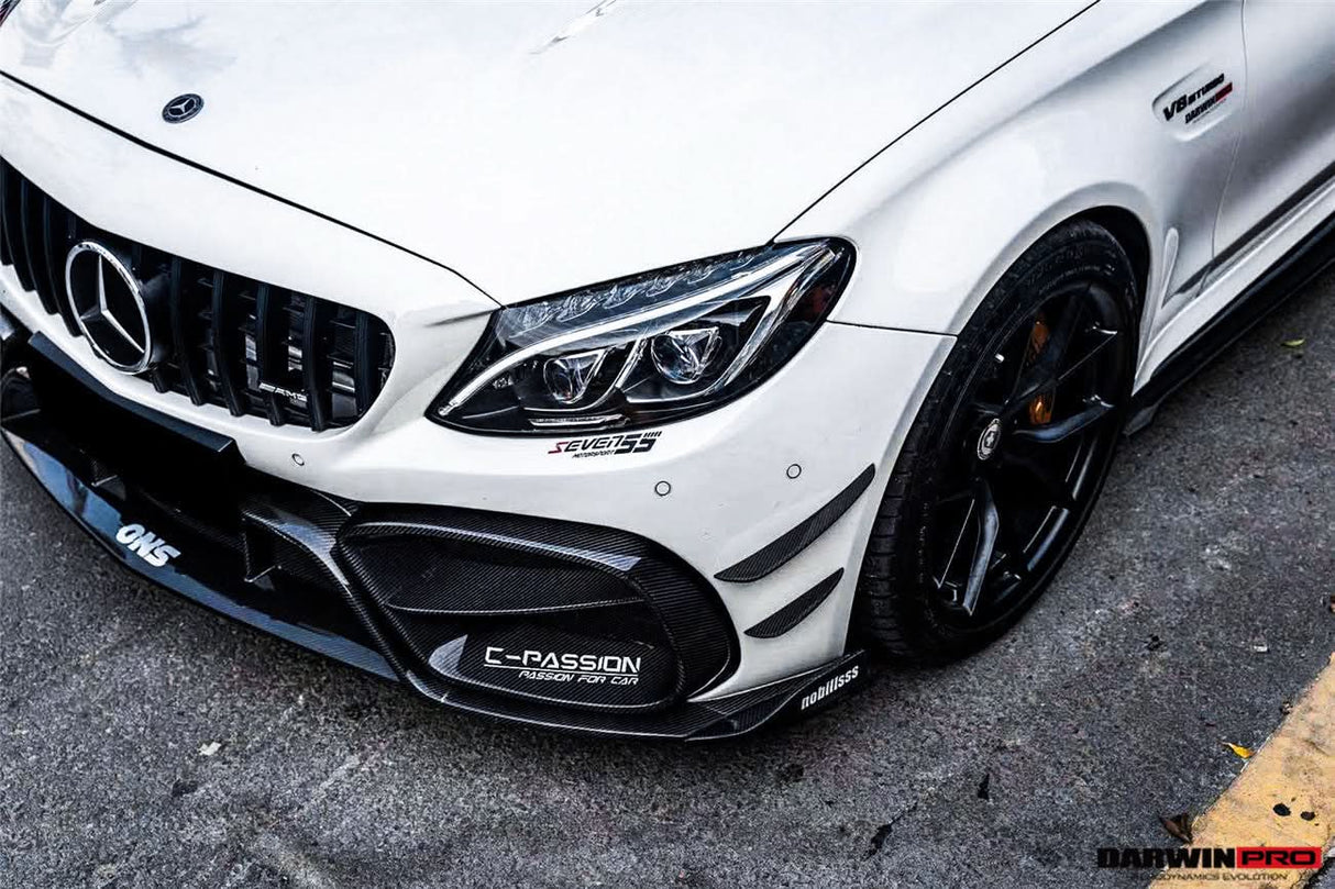 2015-2023 Mercedes Benz W205 C63 S AMG Coupe IMP Performance Partial Carbon Fiber Full Body Kit
