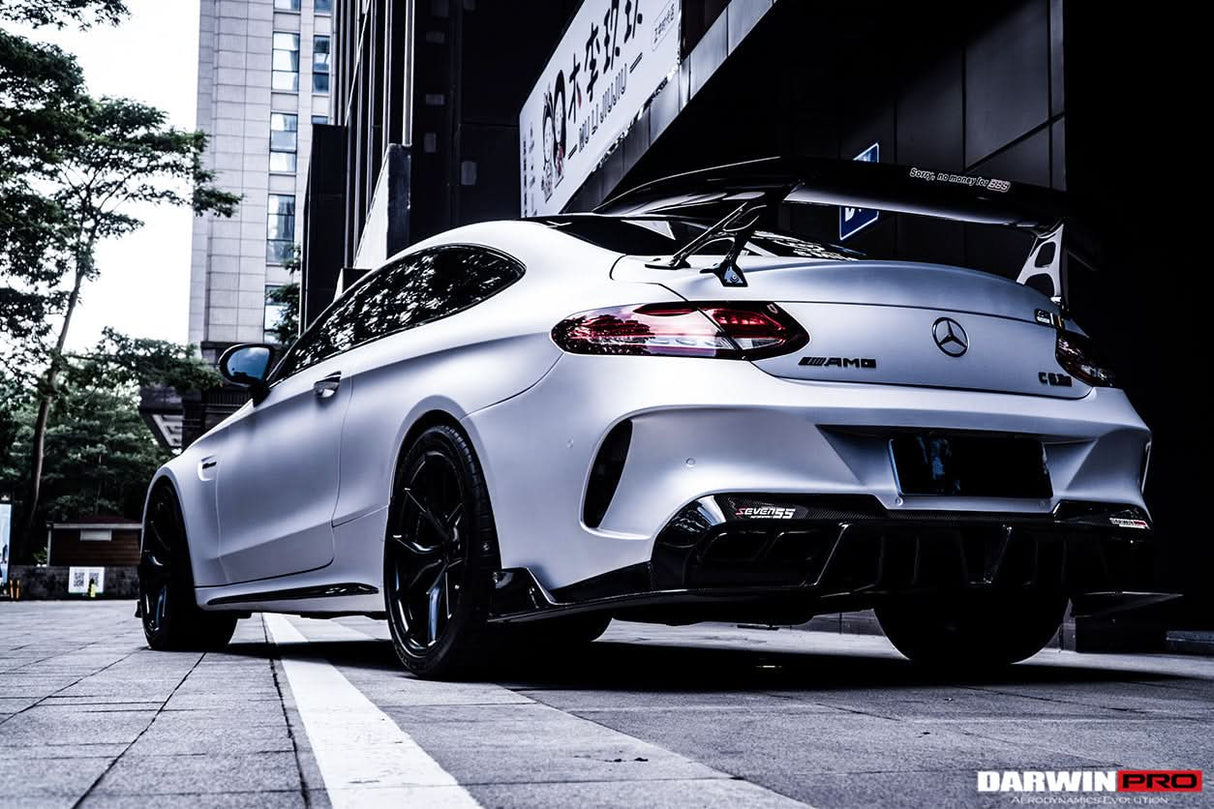 DarwinPRO 2016-2023 Mercedes Benz W205 C Class Coupe IMP Design Rear Bumper | Fit C300, C400, C43AMG