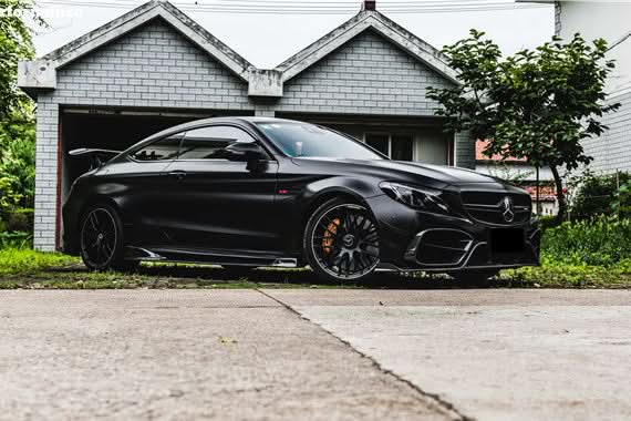 2015-2021 Mercedes Benz C63 C-Class Coupe IMP Performance Carbon Fiber Side Skirts