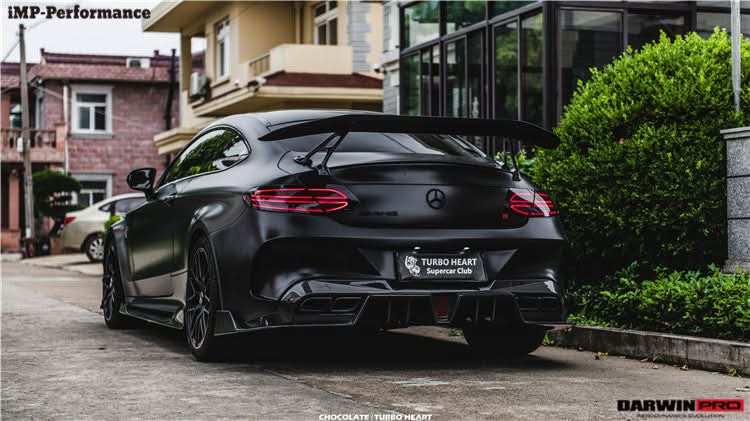 2015-2021 Mercedes Benz C63 C-Class Coupe IMP Performance Carbon Fiber Side Skirts