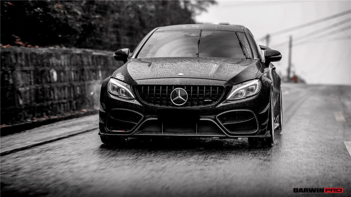 2015-2023 Mercedes Benz W205 C63 S AMG Coupe IMP Performance Partial Carbon Fiber Full Body Kit