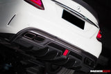 2015-2021 Mercedes Benz W205 C63 S AMG Sedan IMP Performance Carbon Fiber Rear Diffuser with Caps