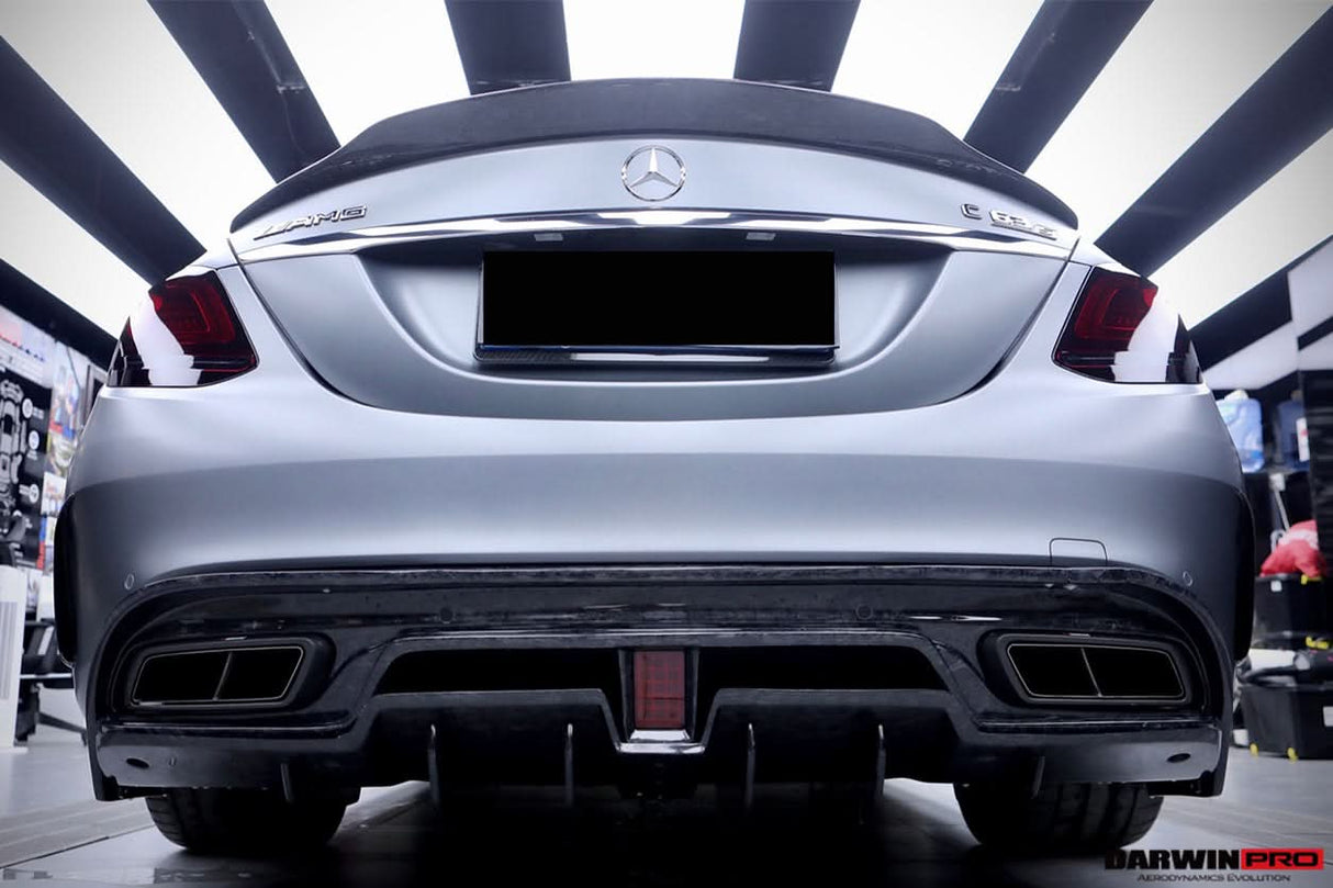 2015-2021 Mercedes Benz W205 C63 S AMG Sedan IMP Performance Carbon Fiber Rear Diffuser