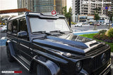 2008-2018 Mercedes Benz W463 G Wagon IMP Style Carbon Fiber Front Roof Spoiler | Fits G500, G550, G63 AMG, G65 AMG