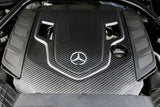 2019-2023 Mercedes Benz W464 G Wagon Dry Carbon Fiber Engine Cover Replacement Fits G500, G550