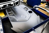 2019-2023 Mercedes Benz W464 G Wagon Dry Carbon Fiber Engine Cover Replacement Fits G500, G550