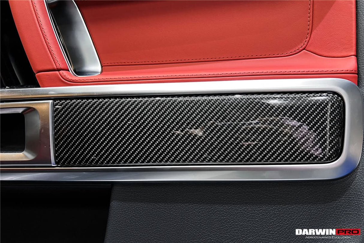 2019-2023 Mercedes Benz G-Wagon W464 Dry Carbon Fiber Door Patch Replacement DarwinPRO (OE) | Fits G550, G63 AMG, G-Class