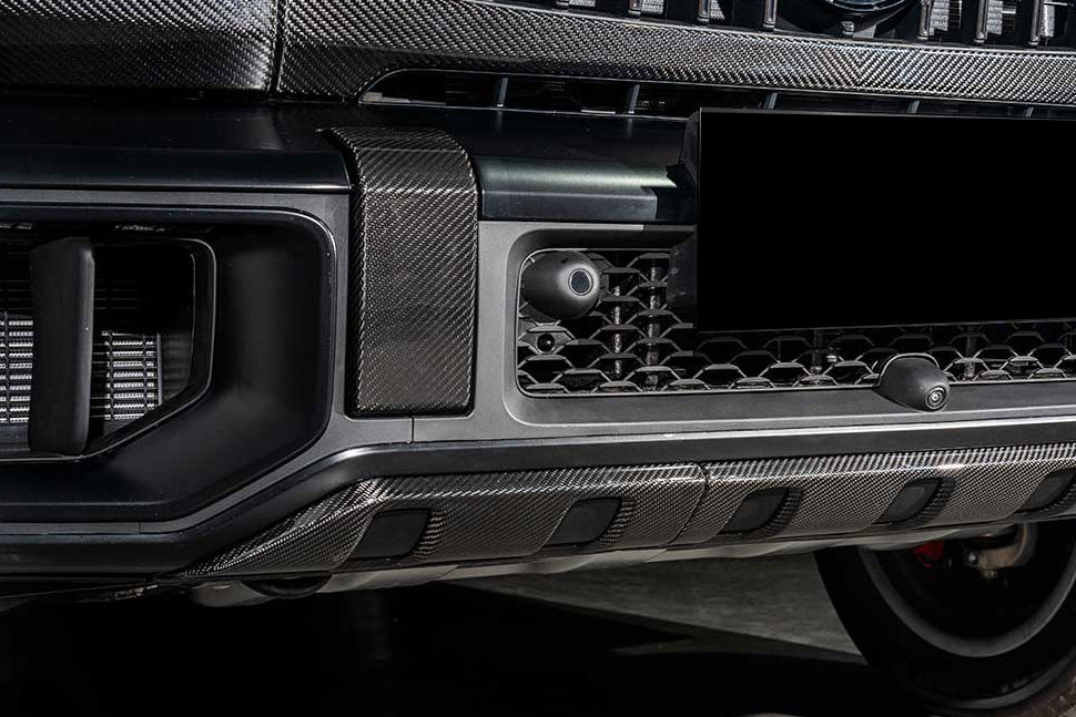 2024-UP Mercedes Benz W465 G Wagon Autoclave Carbon Fiber Front Bumper Cover Replacement DarwinPRO (OE Style) Fits G550, G63 AMG, G500