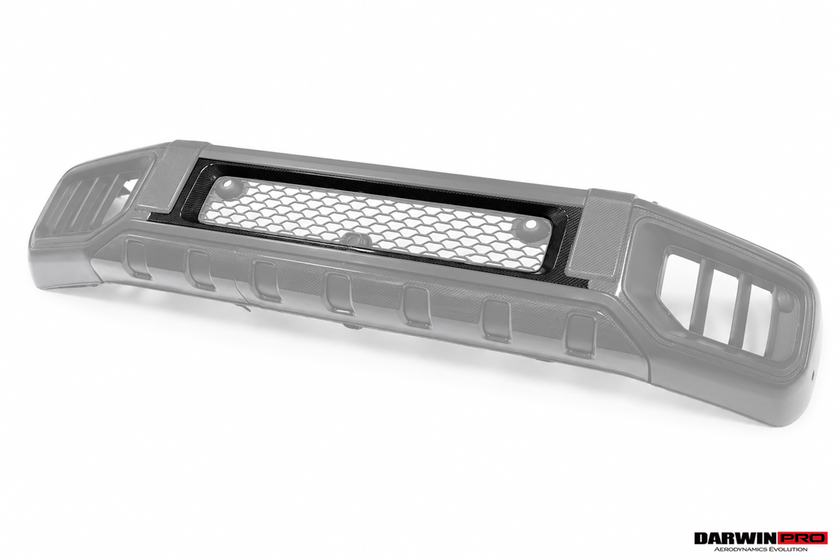 2024-UP Mercedes Benz W465 G Wagon Autoclave Carbon Fiber Front Bumper Lower Grille Frame Replacement DarwinPRO (G63 Style) Fits G550, G63 AMG, G500