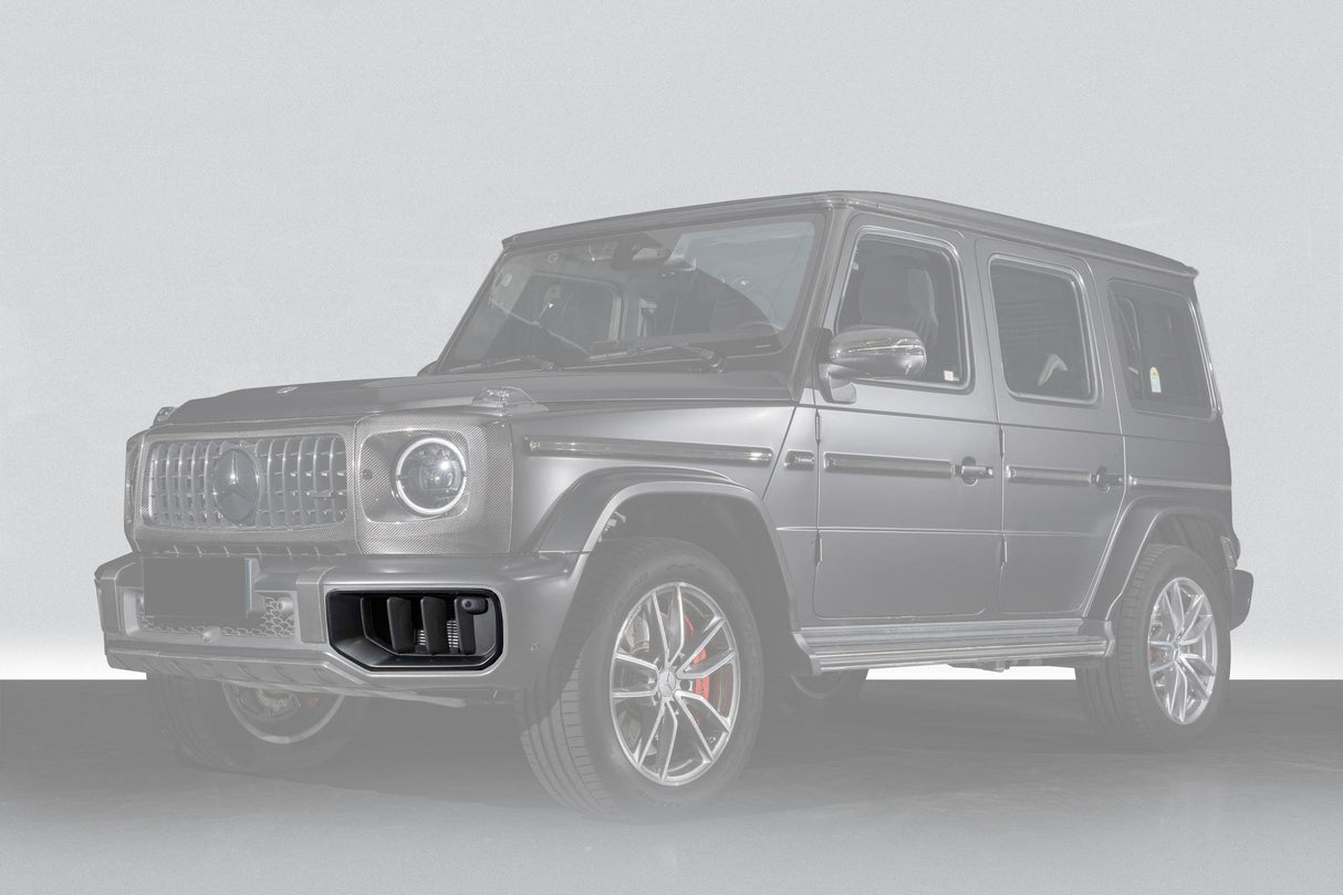 2024-UP Mercedes Benz W465 G Wagon Autoclave Carbon Fiber Fog Light Air Vents DarwinPRO (OE Style) Fits G550, G63 AMG, G500