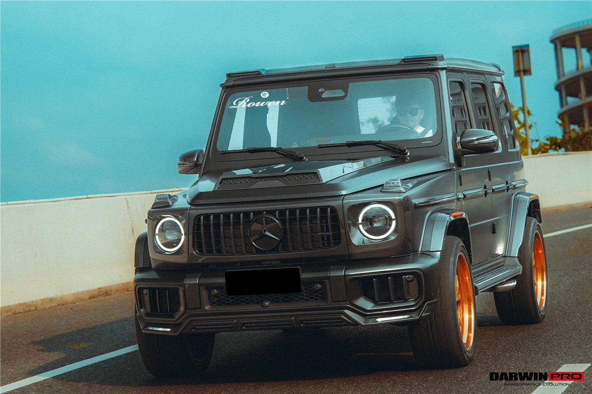 2024-UP Mercedes Benz W465 G Wagon Autoclave Carbon Fiber Fog Light Air Vents DarwinPRO (OE Style) Fits G550, G63 AMG, G500