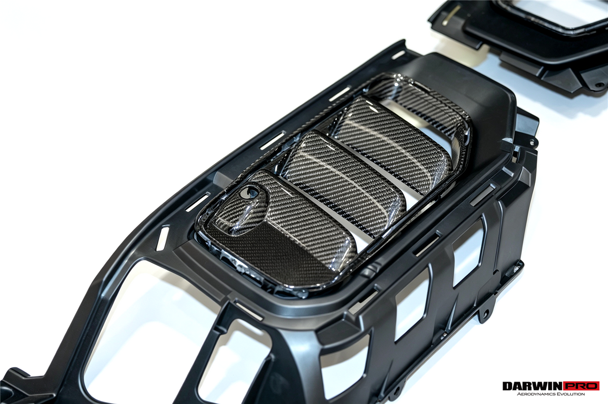 2024-UP Mercedes Benz W465 G Wagon Autoclave Carbon Fiber Fog Light Air Vents DarwinPRO (OE Style) Fits G550, G63 AMG, G500
