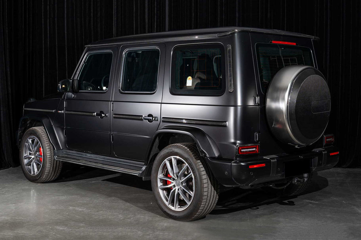 2024-UP Mercedes Benz W465 G Wagon Autoclave Carbon Fiber Rear Bumper Underguard Cover Replacement DarwinPRO (OE Style) Fits G550, G63 AMG, G500
