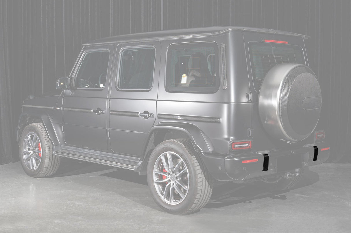 2024-UP Mercedes Benz W465 G Wagon Autoclave Carbon Fiber Rear Bumper Cover Replacement DarwinPRO (OE Style) Fits G550, G63 AMG, G500