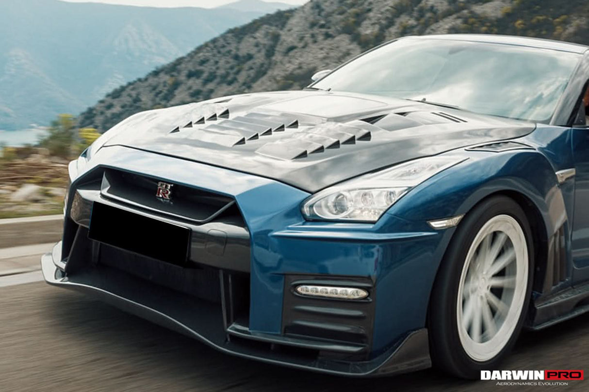 2008-2016 Nissan GTR R35 CBA DBA IMP Performance Carbon Fiber Hood