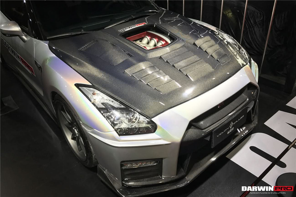 2008-2016 Nissan GTR R35 CBA DBA IMP Performance Carbon Fiber Hood