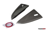 2016-2025 Porsche 718 Cayman Boxster GT4RS Style Autoclave Carbon Fiber Rear Diffuser Lip With Winglets And Exhaust Tips