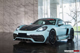 DarwinPRO 2021-2025 Porsche 718 Cayman And Boxster Stuttmate Part Carbon Fiber Front Bumper With ACC Hole