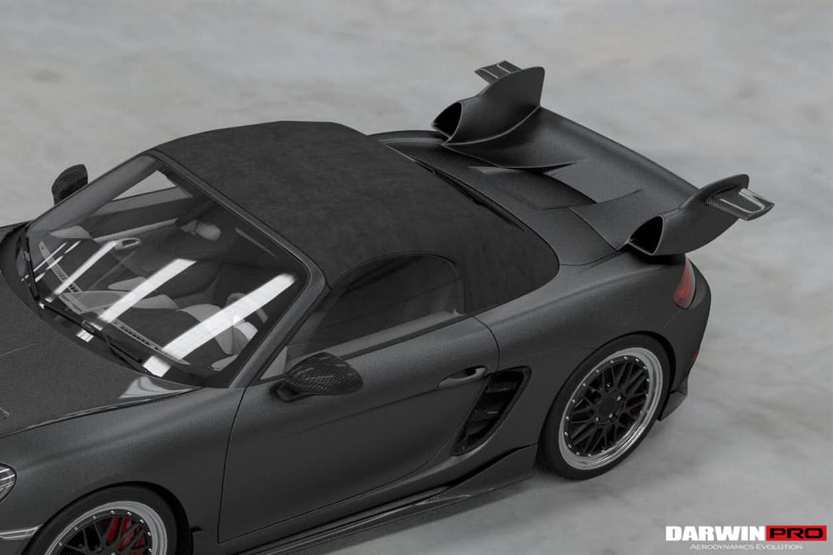 DarwinPRO 2016-2025 Porsche 718 Boxster STM Style Trunk Spoiler