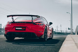 DarwinPRO 2012-2025 Porsche 718 | 981 Cayman | Boxster BKSS Style Carbon Fiber Trunk Spoiler