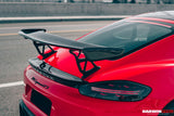 DarwinPRO 2012-2025 Porsche 718 | 981 Cayman | Boxster BKSS Style Carbon Fiber Trunk Spoiler