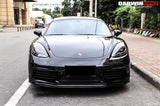 DarwinPRO 2016-2025 Porsche 718 Cayman And Boxster BKSS Style Carbon Fiber Front Lip