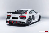 2016-2025 Audi R8 Coupe & Spyder GT4 Style Dry Carbon Fiber Side Door Panel Blades