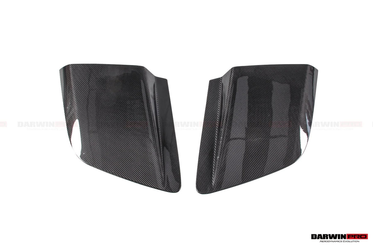 2016-2025 Audi R8 Coupe & Spyder GT4 Style Dry Carbon Fiber Side Door Panel Blades