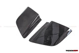 2016-2025 Audi R8 Coupe & Spyder GT4 Style Dry Carbon Fiber Side Door Panel Blades