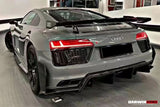 2016-2025 Audi R8 GEN2 Coupe & Spyder Performance Parts Style Dry Carbon Fiber Trunk Wing with Aluminum Legs