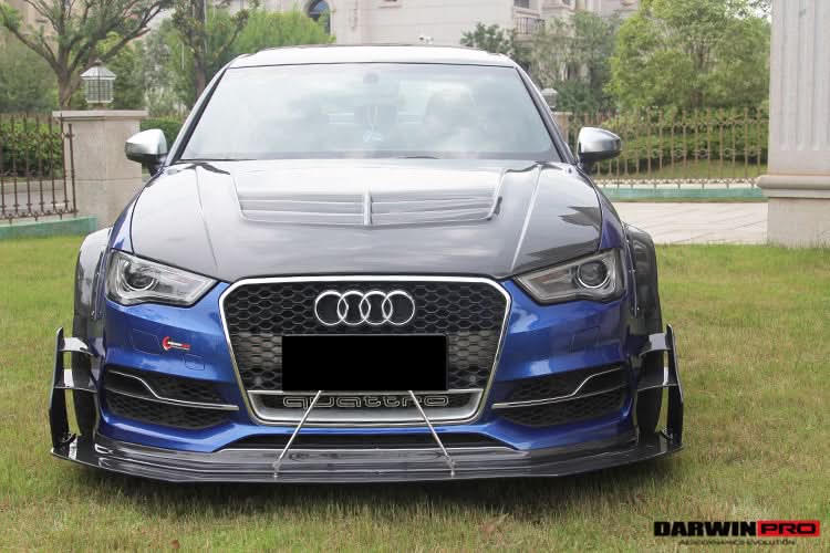 DarwinPRO 2013-2020 Audi S3 A3 RS3 8V Sedan And Sportback BKSS Style Hood