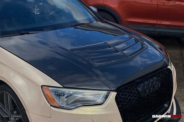 DarwinPRO 2013-2020 Audi S3 A3 RS3 8V Sedan And Sportback BKSS Style Hood