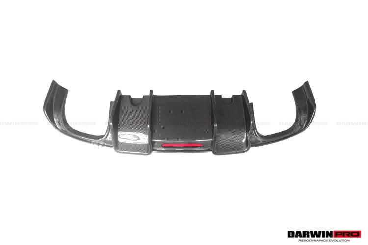 2013-2016 Audi S3 & A3 Sline Sedan BKSS Style Rear Diffuser with LED Light