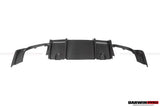 2013-2016 Audi S3 & A3 Sline Sedan BKSS Style Rear Diffuser with LED Light