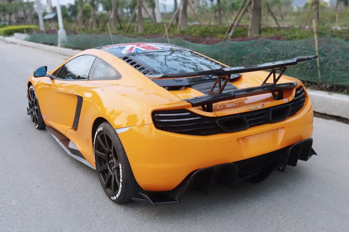 2011-2017 McLaren 650s | 12C BKSS Style Carbon Fiber Trunk Wing Spoiler