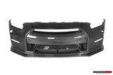 2008-2016 Nissan GTR R35 CBA DBA Ver15 NSM Style Partial Carbon Fiber Front Bumper