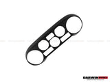 2015-2020 Ferrari Dry Carbon Fiber AC Control Panel Cover | Fits 488, Pista