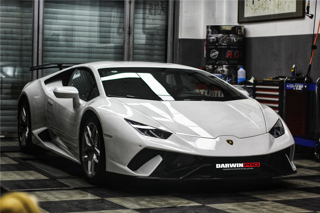 2015-2019 Lamborghini Huracan LP610 & LP580 Performante Style Partial Carbon Fiber Aero - Full Kit
