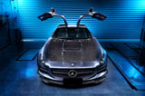 2010-2015 Mercedes Benz W197 SLS AMG BKSS Style Carbon Fiber Hood