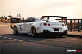 DarwinPRO 2008-2023 Nissan GTR R35 CBA DBA EBA BKSSII Style Partial Carbon Fiber Full Wide Body Kit