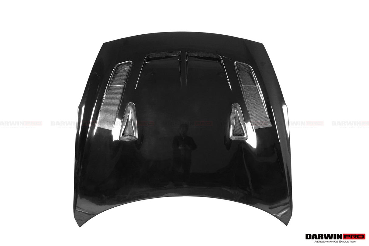 DarwinPRO 2008-2023 Nissan GTR R35 BKSSII Style Carbon Fiber Hood | Fit CBA, DBA, EBA
